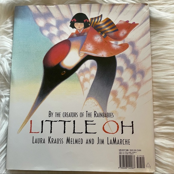 VTG 1997 Kids Book, Little Oh, Japanese Folktale, HC / DJ - Picture 7 of 7